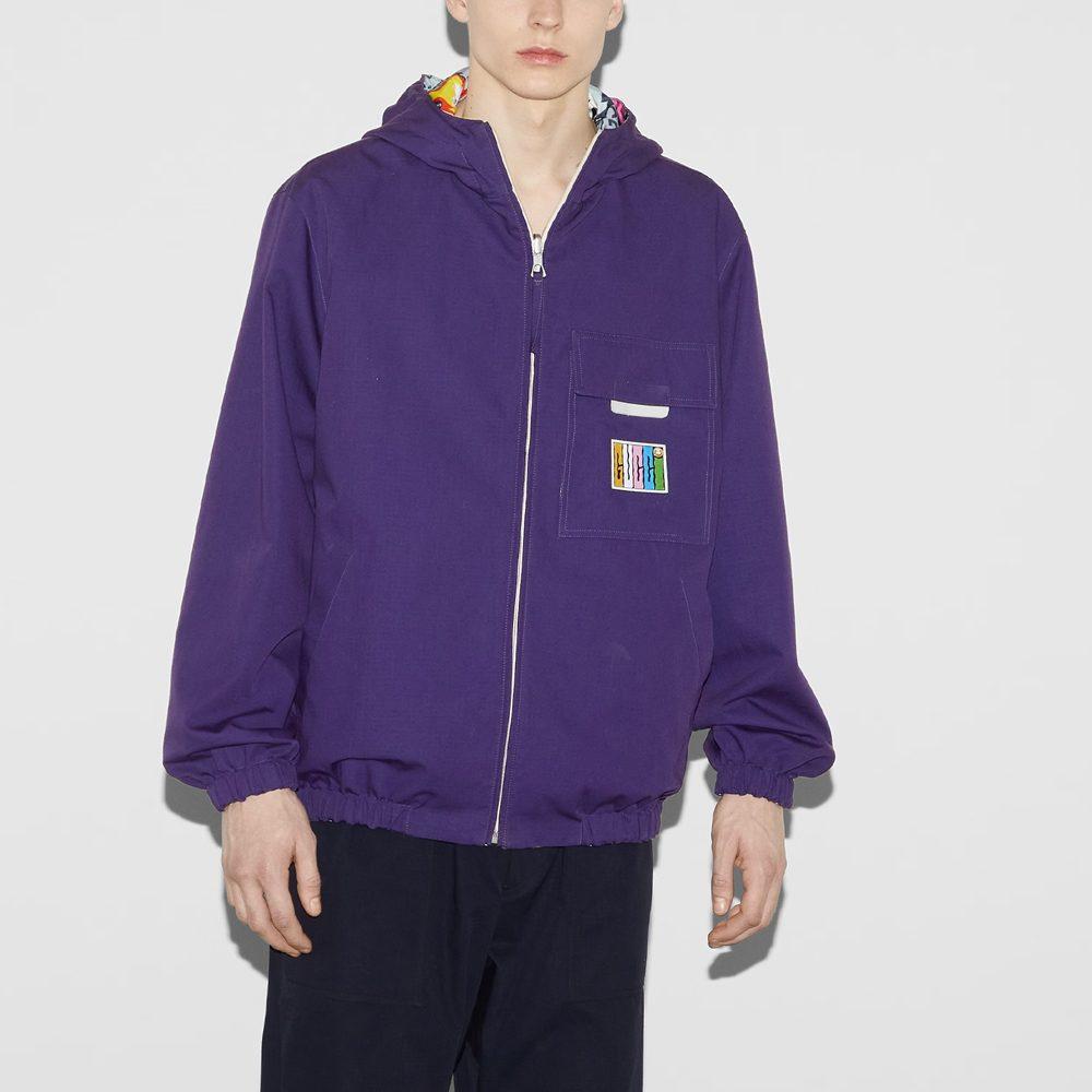 GUCCI SS24 Jackets & Coats Men's Purple 777290-ZAQDS-5447