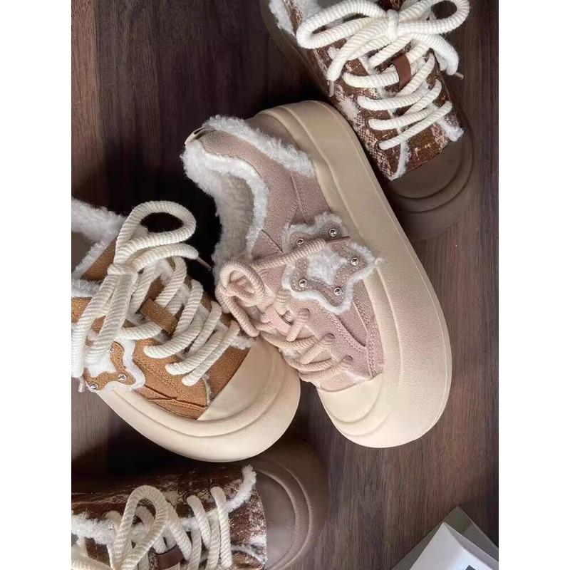 Женские туфли на платформе с повседневной обувью