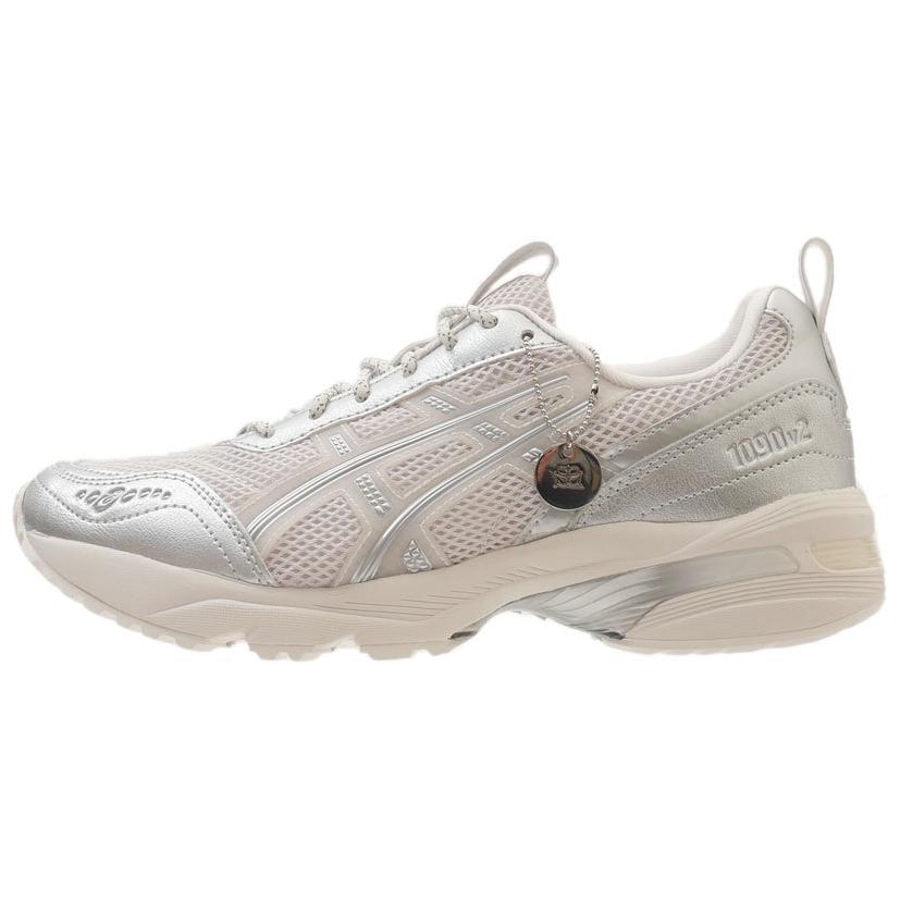 Asics Gel-1090 V2 Модные Универсальные Низкие Кроссовки для Бега Унисекс Серебристо-Белые 1203A518-100