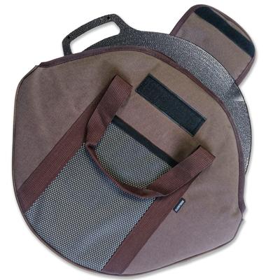 Место для хранения кастрюль JHQ, совместимое с железными пластинами до 33 см, изготовлено из Оксфорда, один предмет [Очаровательное украшение] Чехол для нескольких сковородок, несколько сковородок