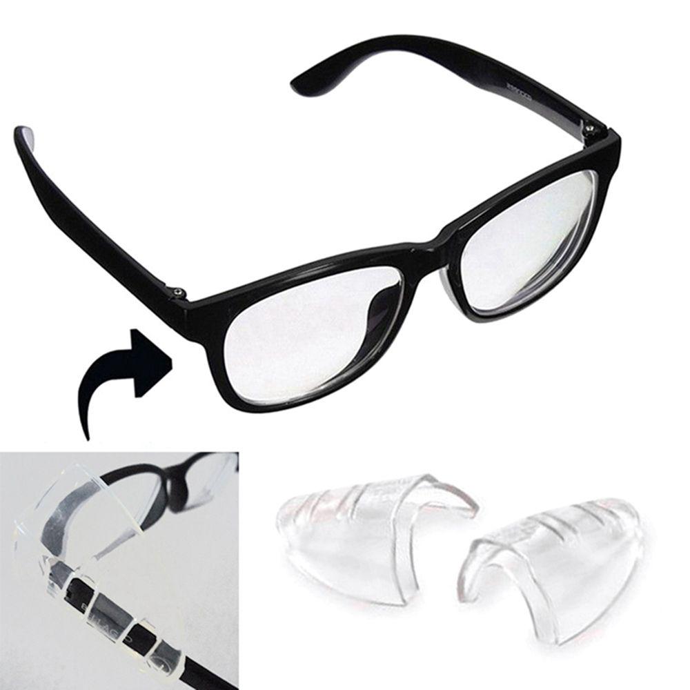 Durable Clear Flexible Side Shields Safety Glasses Eye Protection Goggles