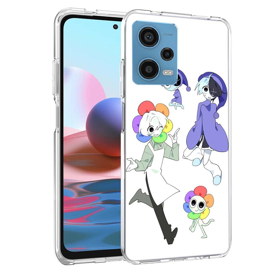 Игровой чехол Dandys World для телефона Redmi Note 13 12 14 15 Pro Plus 13R 11 11T 11E 11S 10 Pro 10S 9 9S, прозрачный силиконовый бампер Capa Ca