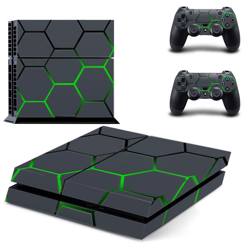 Наклейки для PS4, наклейки для PlayStation 4, наклейки, наклейки, чехол для PlayStation 4, консоли и контроллера PS4, виниловые скины