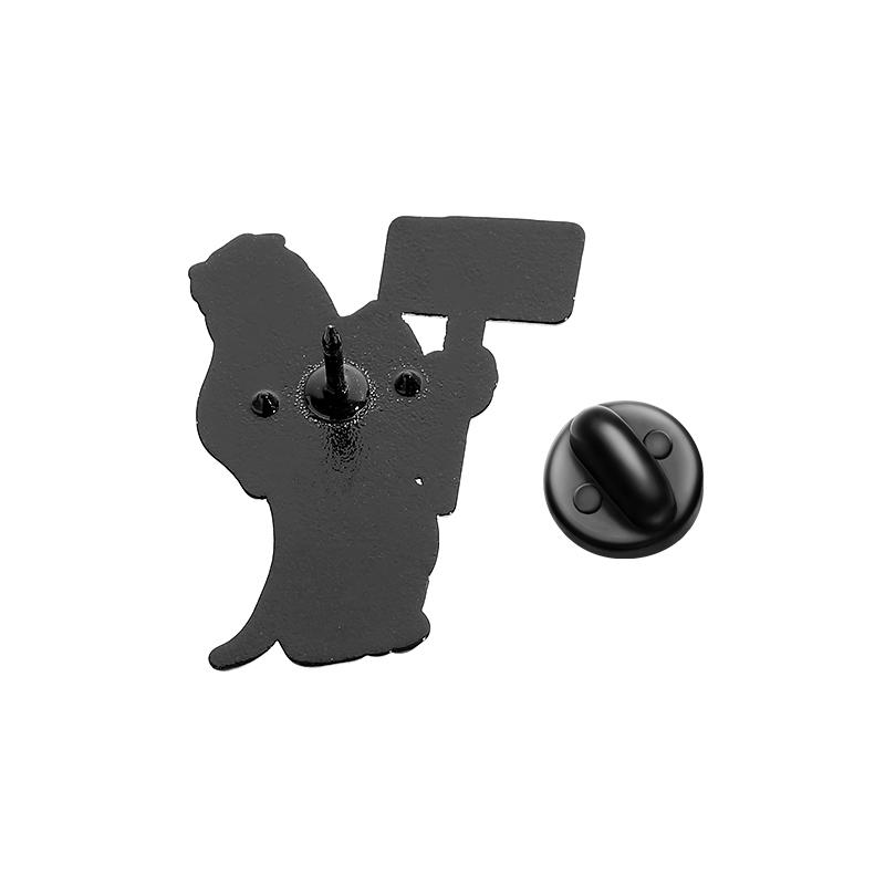 Cartoon Animation Dog Enamel Pins Custom Childhood Anime Brooches Lapel Badges Clothes Animal Jewelry Gift for Kids Friends