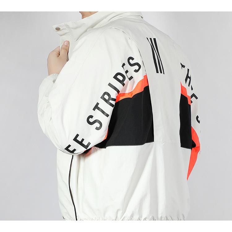 adidas Куртки Мужские Белый Стойка Умеренный Другое FN5672