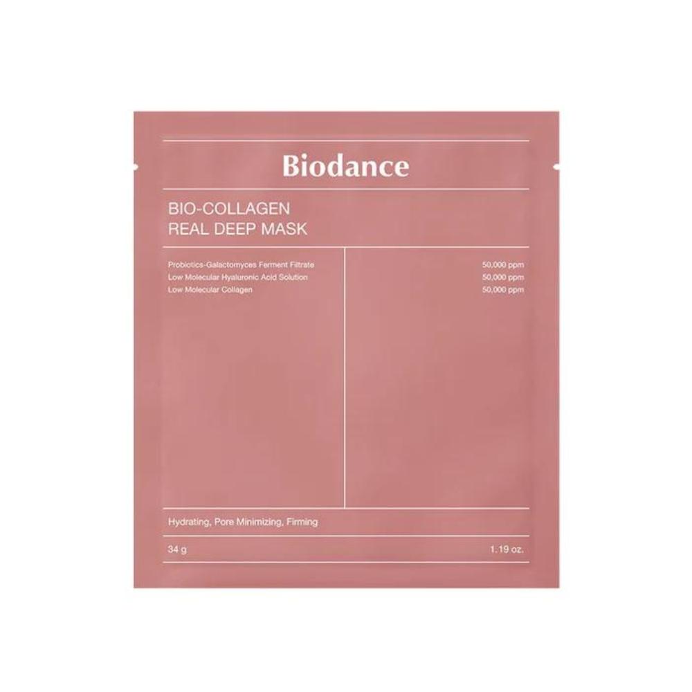 Biodance Bio-Collagen Real Deep Mask, набор 4x34г. - коллагеновая маска для лица