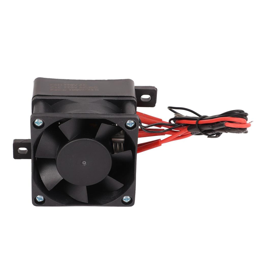 PTC Car Fan Air Heater with 20cm Wire Constant Temperature AC220V 200W for Heating Incubator Air Conditioning Appliances