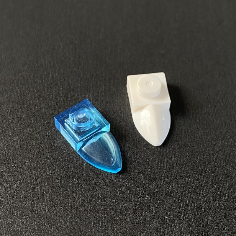 Совместимый строительный блок 49668 Технология Мелкие частицы Строительный блок Аксессуары Части 1 × 1 Точка С Клыками Пальцы Ног