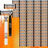 Классическая мужская бритва 72 Ультраострых лезвия Прочный Прогрессивный дизайн Безопасное Гладкое Безболезненное бритье 2 нескользящие ручки Праздничный подарок