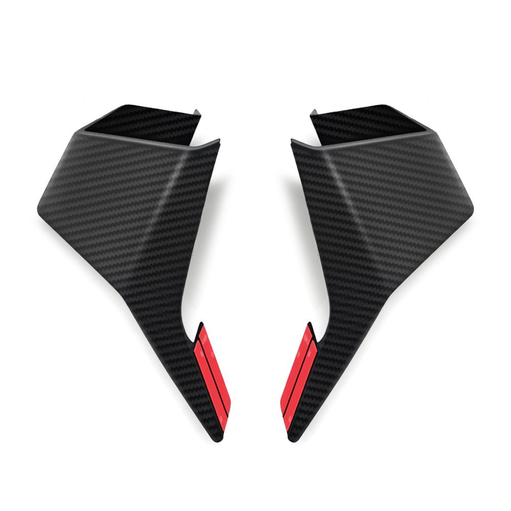 For Kawasaki ZX-10R ZX-10RR -2025 Motorcycle front aerodynamic fixed wing spoiler side wing side winglet GP wing ZX 10R 2024