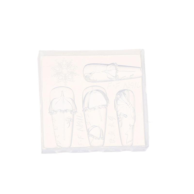 1 шт. Силиконовая форма для ногтей Мультяшная Мечта Кружево Зонтик 3D Ювелирные изделия для ногтей Художественная и Креативная Форма для ногтей