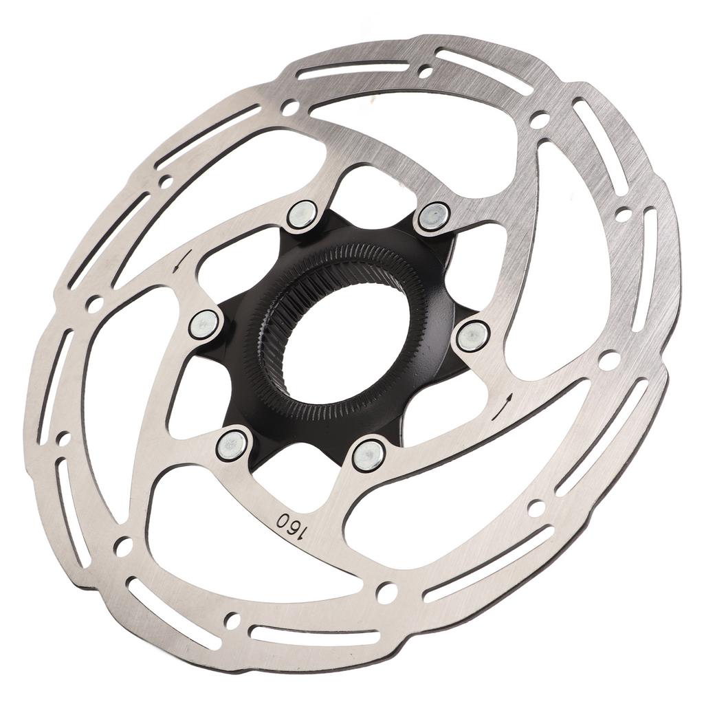 Bicycle Center Lock Disc Brake Rotor Steel With Center Lock Cover for Road Mountain Bike 180mm