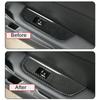 Compatible For MG4 EVMulan 2022-2024 Car Window Control Lift Switchs Panel Cover Trim Decoration ABS Carbon FiberDurable
