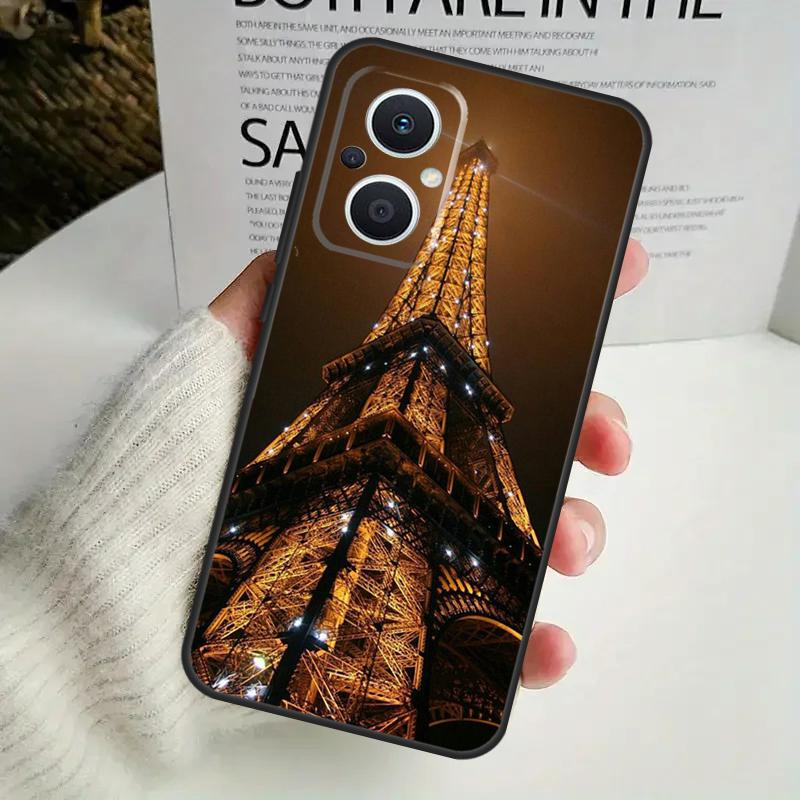 Чехол Paris Eiffel Tower France для OPPO Reno 8T 4Z 5Z 8 10 11 Pro 4 5 6 7 Lite OPPO Find X6 Pro X3 X2 X5 Lite