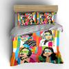 Pop Art Style Colorful Portraits Bedding Duvet Cover Set Duvet Cover Pillowcases  (1*Duvet Cover 2*Pillowcases, without duvet insert)