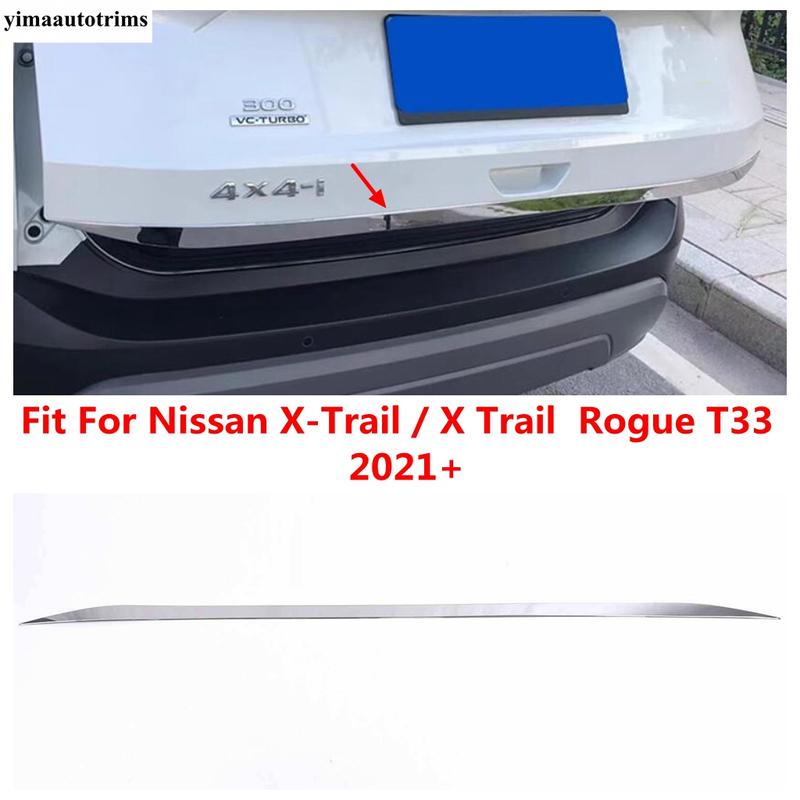 Для Nissan X-Trail / X Trail Rogue T33 - 2026 Аксессуары Накладка на ручку задней двери багажника Нержавеющая сталь