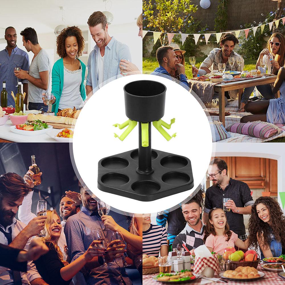 Диспенсер для воды и пива на 6 порций, многофункциональный диспенсер для вина, диспенсер для спиртных напитков, пивной диспенсер для празднования рождественских праздников