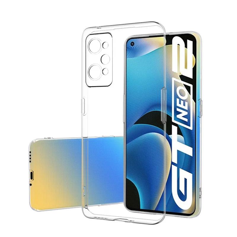 Для Realme GT Neo 2 3 3T Чехол Ударопрочный Жидкий Силикон Мягкая Крышка На Для Realme GT2 Pro Neo2 Neo 2T 5G Чехол для Телефона Coque Shell