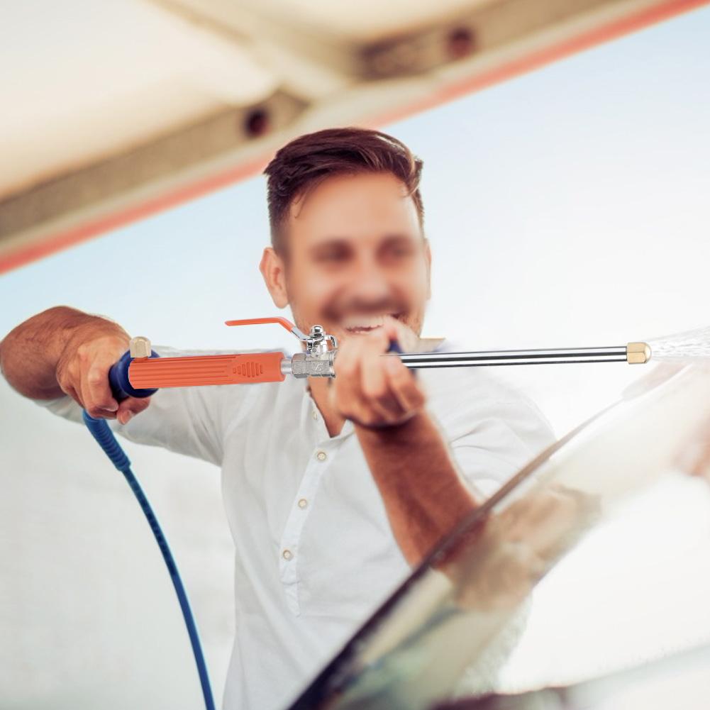 G3 4 DN20 Насадка для мойки высокого давления для полива сада, инструмент для чистки автомобиля с переключающим клапаном, оранжевая