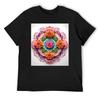 Roses Mandala T-Shirt Sports Fans Shirts Graphic Heavyweights T Shirts Men
