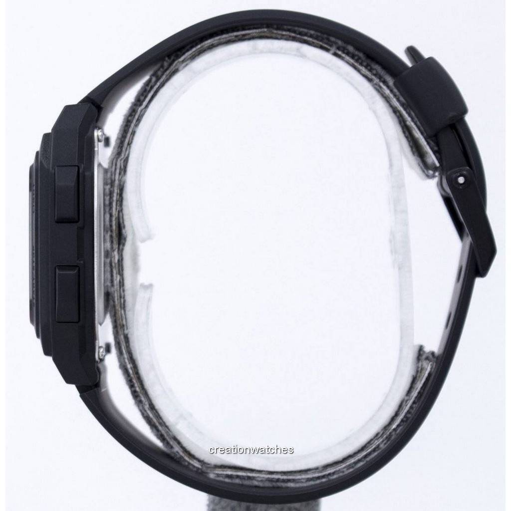 Casio Digital 5 Alarms Dual Time Illuminator F-201WA-9ADF F201WA-9ADF Мужские часы