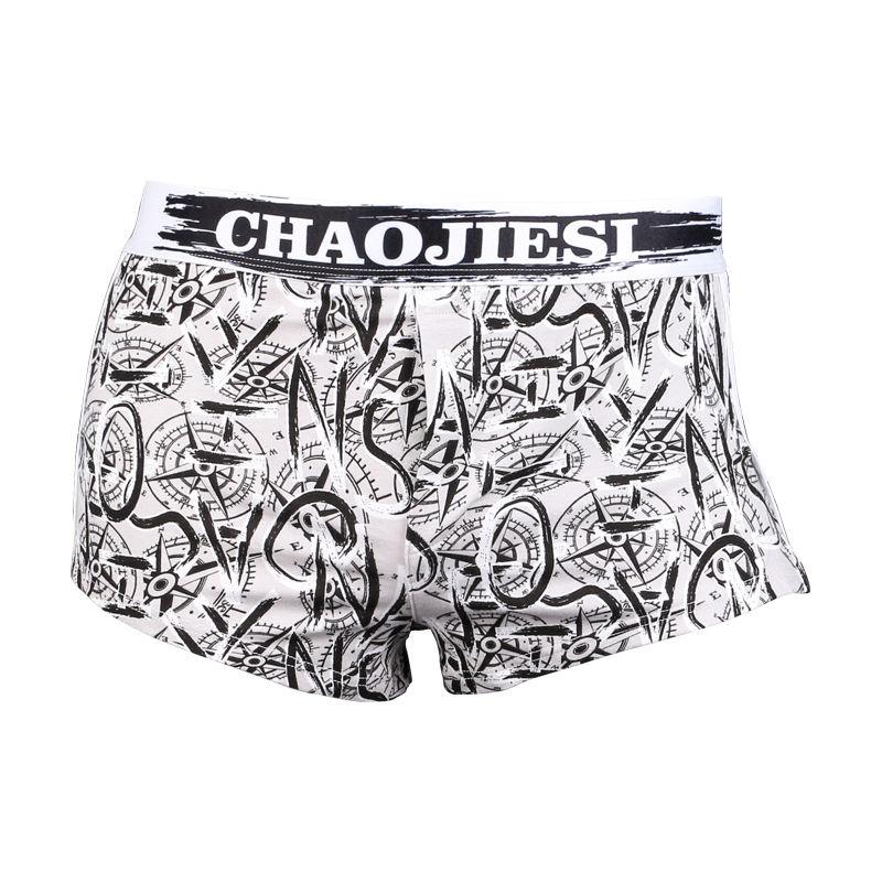 Men's Underwear Cotton Cool Comfortable Four Cornered Shorts Youth Mid Rise Breathable Men Underpants New Style Fashion Boxer