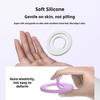 Magnetic Phone Ring Holder Silicone Phone Grip Stable Skin-friendly Selfie Ring Holder for Hands-Free Viewing