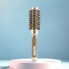 Roll Ionic Boar Bristles Hairdressing Brush For Blow Drying Hair Brush Round Ceramic Barrel Blowout Hair Styling Brush