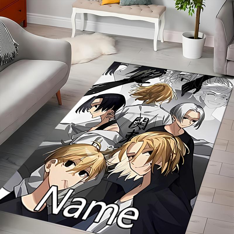 Custom personalization Tokyo Revengers Area Rug - Perfect For Kitchen, Bathroom,Laundry Room Decor Large Size Available,Gift All Seasons