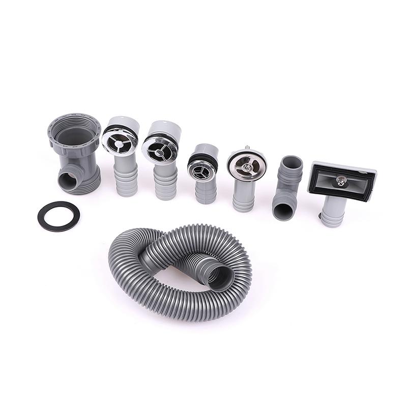 Кухонная раковина, переливное отверстие, дренажная водопроводная труба, три звена, соединитель для раковины