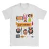 Мужская Женская Графический Принт B-Bobs Burgers Мультфильм Аниме Гамбургер Футболка Хлопок Футболки Одежда