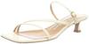 Sandals 6432 ALICE35 WIDE SQUARE TOE SKINNY STRAP MULES Vanilla Cm [Perico] Women's 23.0