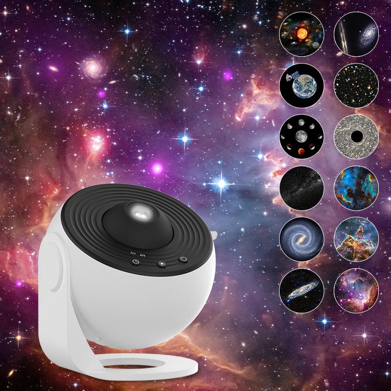 Projector Starry Sky Projector Night Light 360 Rotate Planetarium Lamp For Kids Bedroom Valentines Day Gift Wedding Deco