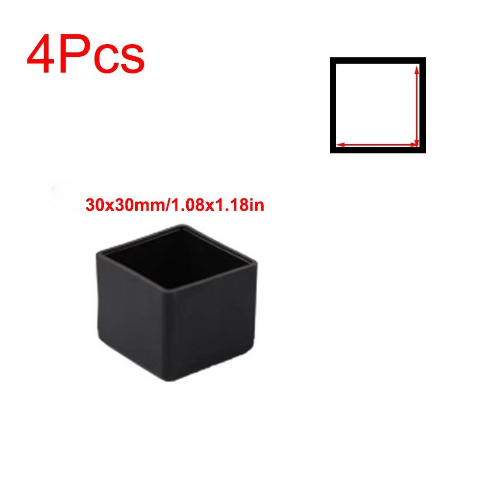 Non-slip Table Foot Caps Round Furniture Leveling Feet Floor Protector Pads Furniture Protection