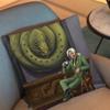 Cool Jade Jackie Chan Adventures Pillow Case Anti-Dustmite Pillowcase Invisible Zipper Silky Short Plush Sofa Cushion Cover