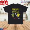 Редкая Эра Вулгарис - Queens Of The Stone Age Унисекс Хлопковая Футболка TT292 Унисекс