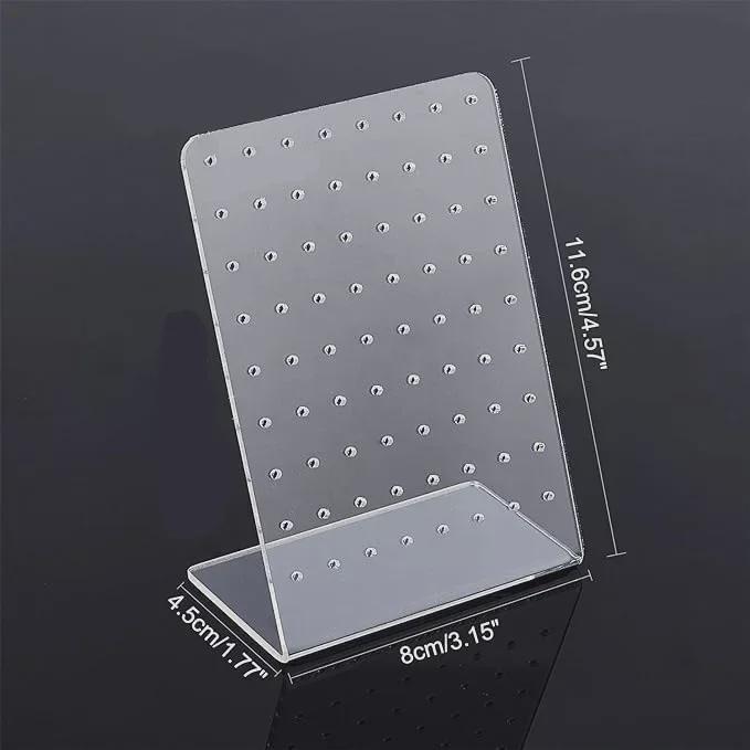 Акриловая подставка для сережек и ожерелий