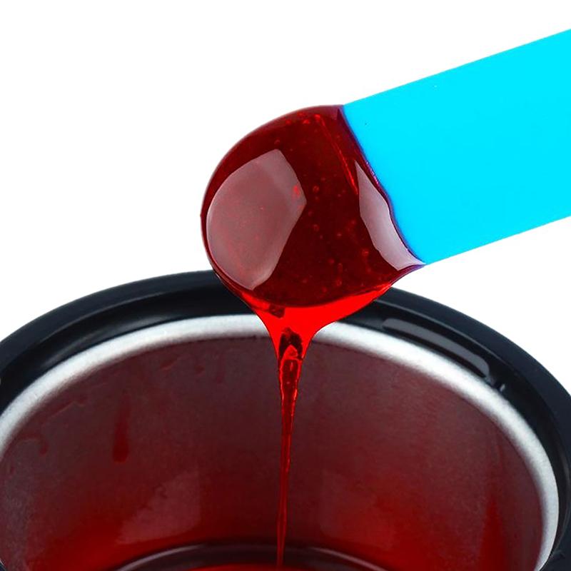 Силиконовые косметические шпатели для депиляции антипригарным покрытием Палочки для удаления волос Скребок для аппликации воска Палочки для аппликации воска