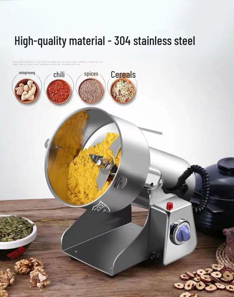 304 Stainless Steel Household Ultra-fine Grain and Cereal Grinder