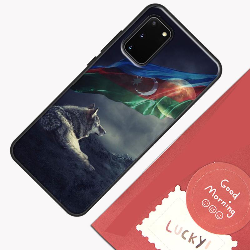 Чехол для телефона Азербайджан Бута Флаг для Samsung Galaxy S26 S25 S24 S20 S21 S22 S23 Ultra S10 Plus S25 FE Защитный корпус