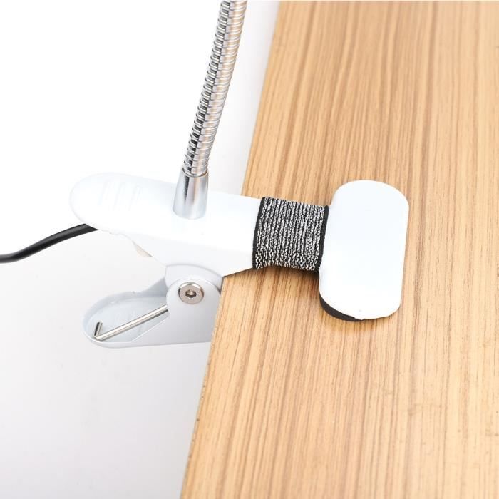 Lampe de bureau - BOH - Lampe à pince - LED - 7W - Flexible - Design contemporain