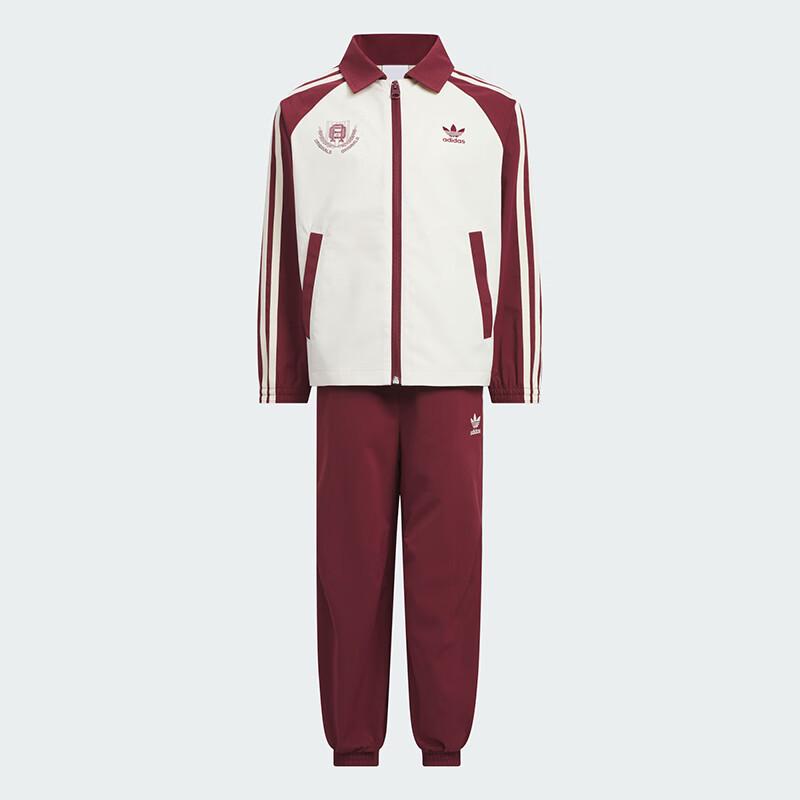 adidas Детский тканый спортивный костюм с трилистником