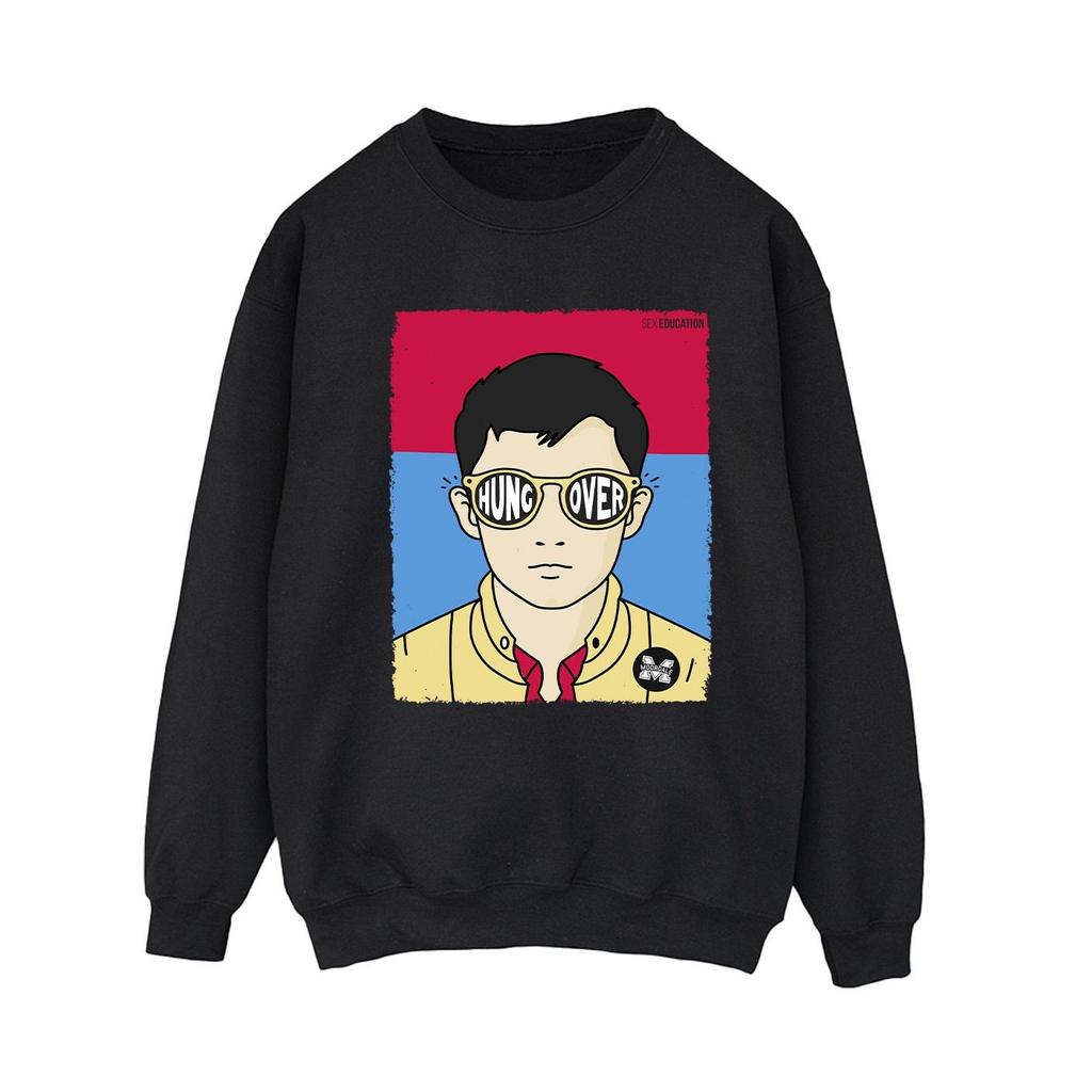 Netflix Womens/Ladies Sex Education Otis Illustrated Sweatshirt