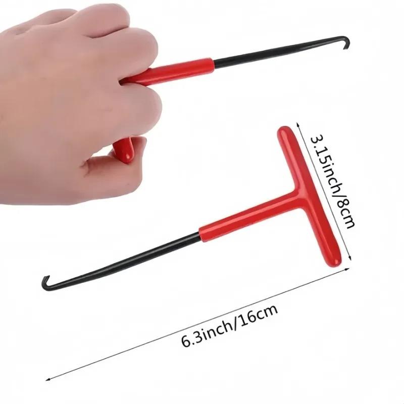 Инструмент для разборки мотоциклетного Т-образного пружинного крюка для обслуживания сцепления и выхлопной трубы Металлический крюк для снятия сцепления