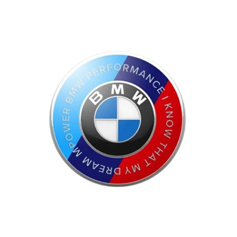 XJVYV1 For BMW 82mm Car Front Bonnet Logo BMW Hood Emblem 74mm Rear Trunk Badge 56mm 68mm Wheel Center Caps 46mm 45mm Steering Wheel St