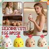 Силиконовая щетка для очистки яиц, универсальный инструмент для овощей и фруктов для свежих яиц, щетка для чистки яичной машины