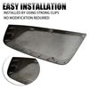 For Chevy Impala 2014~20 Exterior Right Side Wind Mirror Cover Caps Gloss Black