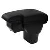 HRCHCG Nissan Juke Console Armrest Box Dual Layer Storage with 3 USB Ports