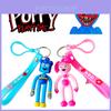 Poppy Playtime Трехмерный парный брелок Стильный и прочный силиконовый кулон