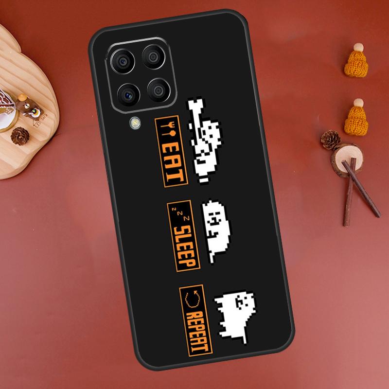 Чехол Undetale Назойливая Собака для Samsung Galaxy M12 M13 M14 M54 M23 M16 M11 M21 M31 M20 M34 M52 M32 M36 M56 M15 M55